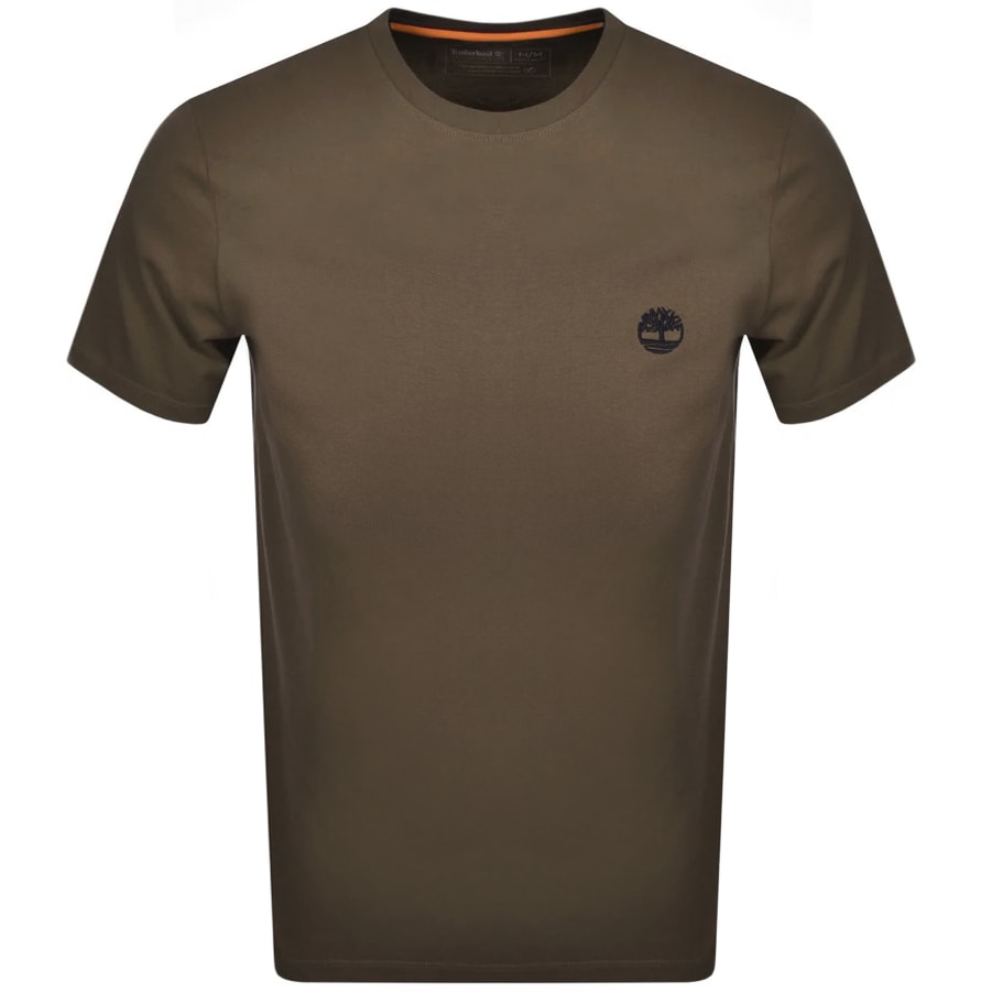 Alternative Image for ProductTimberland Dun River Logo T Shirt Khaki1